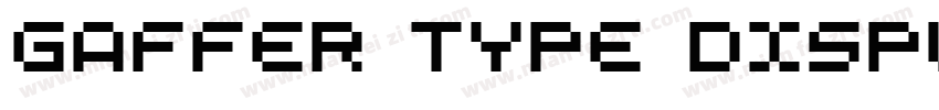 Gaffer Type Display字体转换